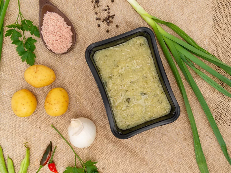 Sopa de Frango com Alho Poro