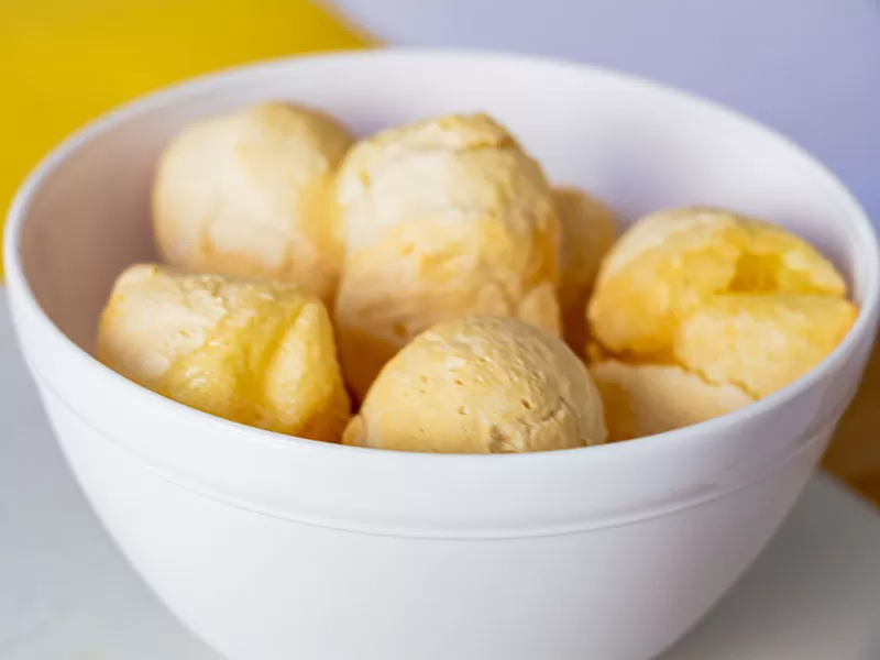 Pao de Queijo sem Gluten e sem Lactose